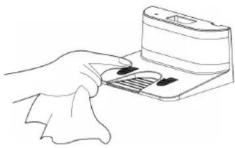 TAURUS Homeland Laser - CLEANING ROBOT'S LOAD CONTACT POINTS: - 1