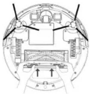 TAURUS Homeland Laser - NETEJA DEL RASPALL ROTATIU CENTRAL I ELS RASPALLS LATERALS: - 1