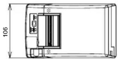 CITIZEN CTS281L - External Views and Dimensions - 1