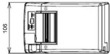 CITIZEN CTS281L - Vues et dimensions externes - 1