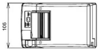 CITIZEN CTS281L - Äußere Ansicht und Abmessungen - 1