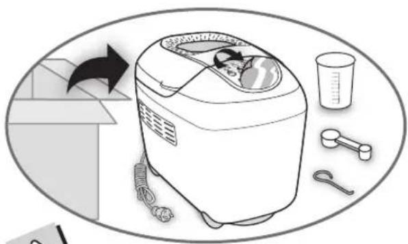 TEFAL Home Bread OW5005 - Färe den Forsta användningen - 1