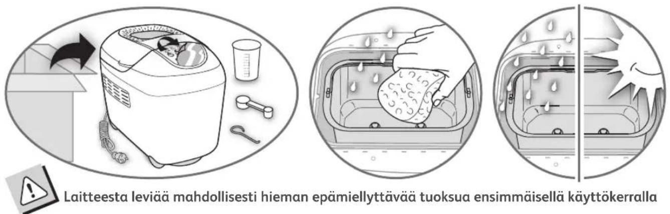 TEFAL Home Bread OW5005 - Ennen ensimmäistä käyttokertaa - 1
