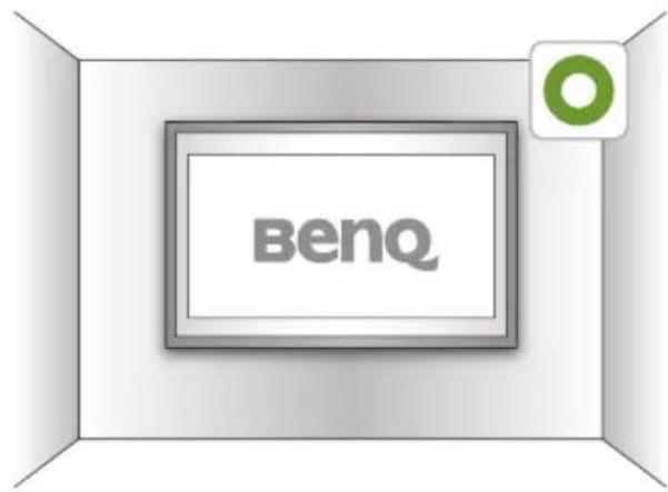 BENQ PointWrite PW30U - Sélectionner une surface de tableau - 1