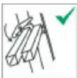 Norstep 57631 - Additional warning for multiple hinge-joint ladder - 1