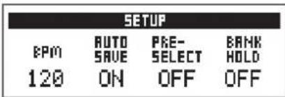 ZOOM G1X Four - Pressez SETTING - 2
