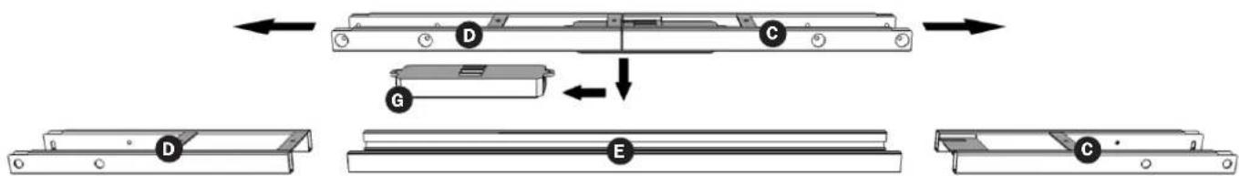 Tripp Lite WorkWise WWBASEWH - Assembly - 1