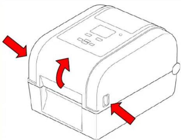 BROTHER TD4650TNWBR - Charger le ruban - 1