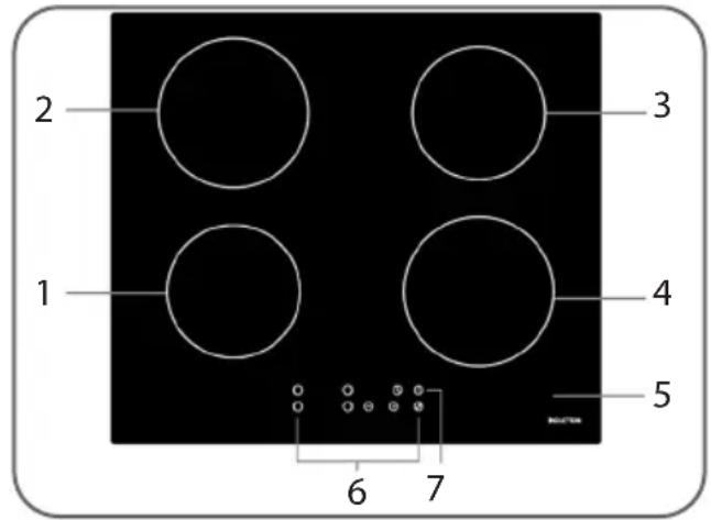PRIMO PR302IKP - PIECES - 1
