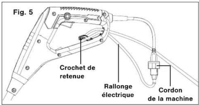 Sun Joe TJ604E - Branchement sur une source d'alimentation électrique - 1