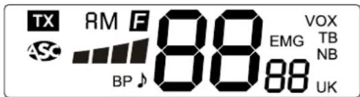 TX RM F 88 VOX BM EMG TB BP 88 UK