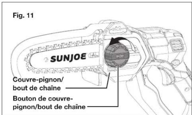 Sun Joe 24VHCSLTE - Remplacement du guide-chaine et de la chaine - 1