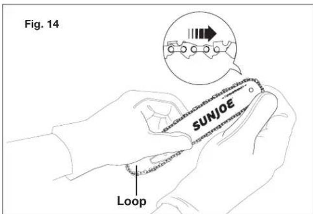 Sun Joe 24VHCSLTE - Replacing the Guide Bar and Chain - 4