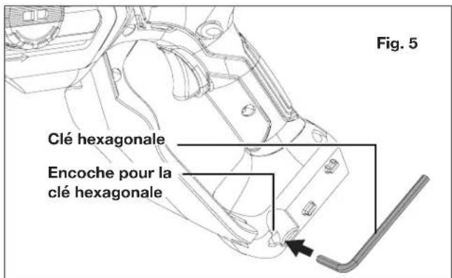 Sun Joe 24VHCSLTE - Réglage de la tension de chaine - 3