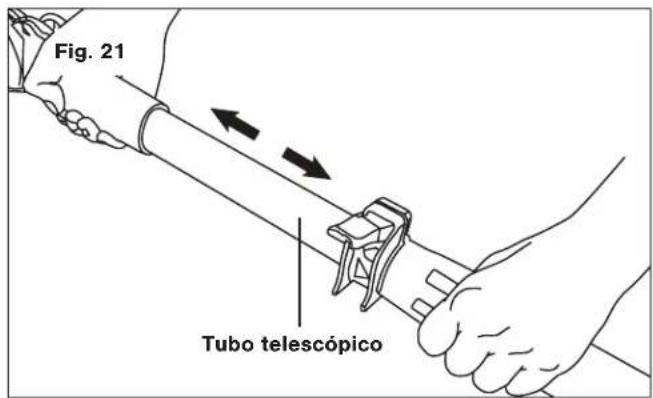 Sun Joe SWJ806E - Ajuste del tubo telescópico (opcional) - 2