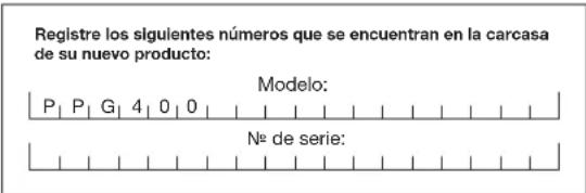 Sun Joe PPG400 - Modelo y número de serie - 1