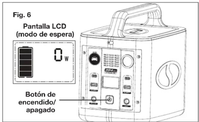Sun Joe PPG400 - ENCENDIDO DE LA ESTACIÓN DE ENERGÍA - 2