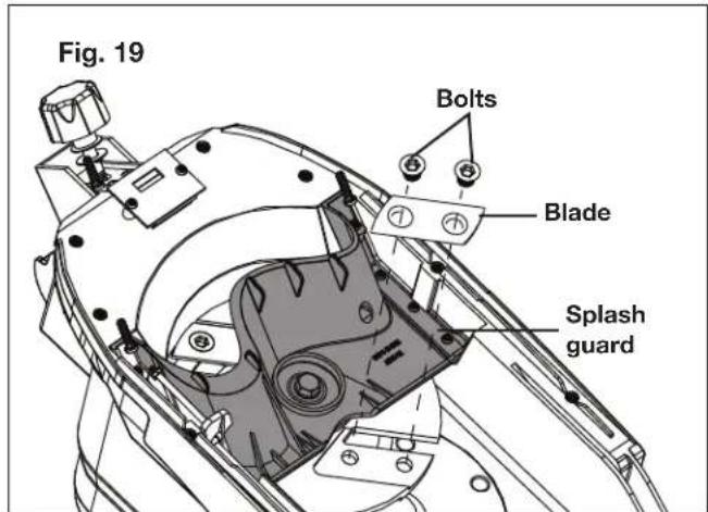 Sun Joe CJ602E - Cutting Blade Replacement - 1
