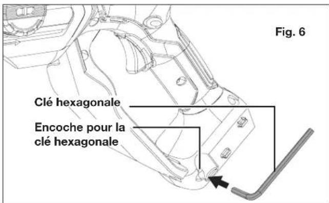 Sun Joe 24VHCSCT - Réglage de la tension de chaîne - 3