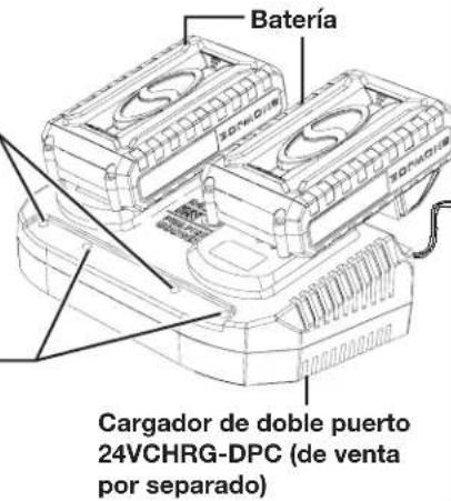 Sun Joe 24VHCSCT - Carga de la bateria - 12