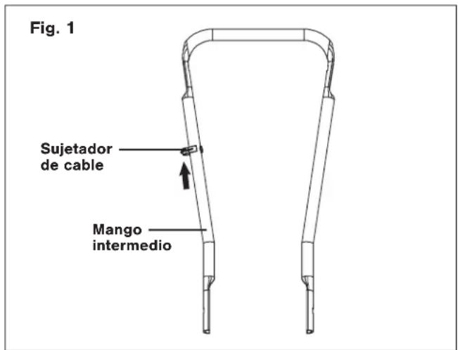 Sun Joe TJ603E - Conexión de los mangos - 1