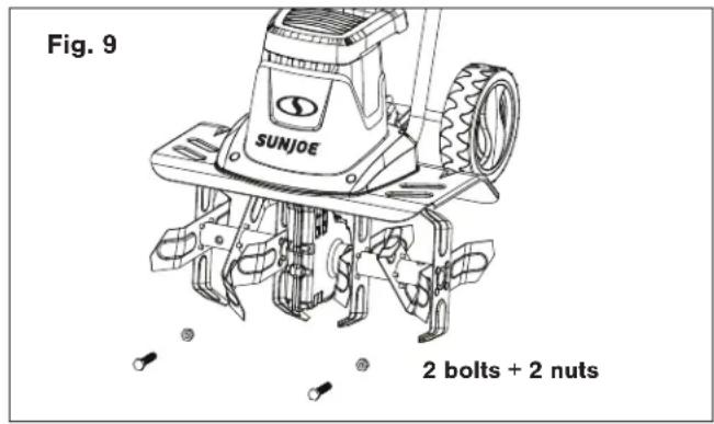 Sun Joe TJ603E - Changing the Blades - 1