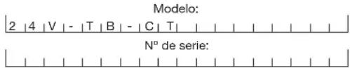 Sun Joe 24VTBCT - Modelo y número de serie - 1