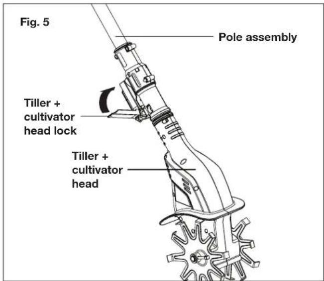 Sun Joe 24VTLRCT - Assembling + Fitting the Head - 2