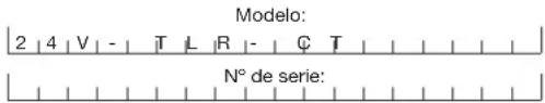 Sun Joe 24VTLRCT - Modelo y número de serie - 1