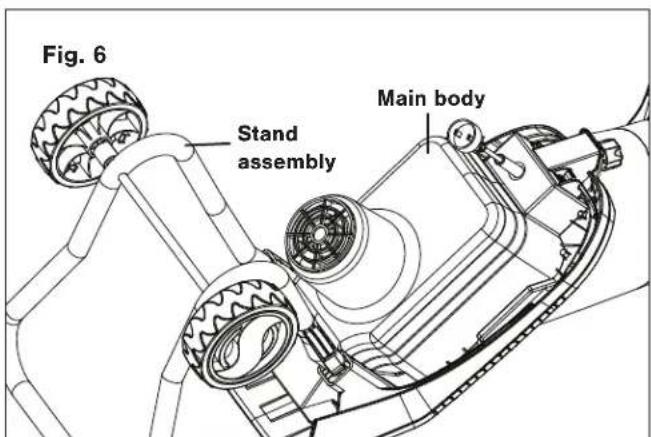 Fig. 6 Stand assembly Main body