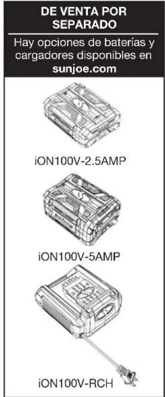 Sun Joe ION100V16STCT - Conozca su podadora inalámbrica de orilla - 1