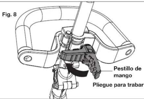 Sun Joe ION100V16STCT - Colocacion del mango auxiliar - 6