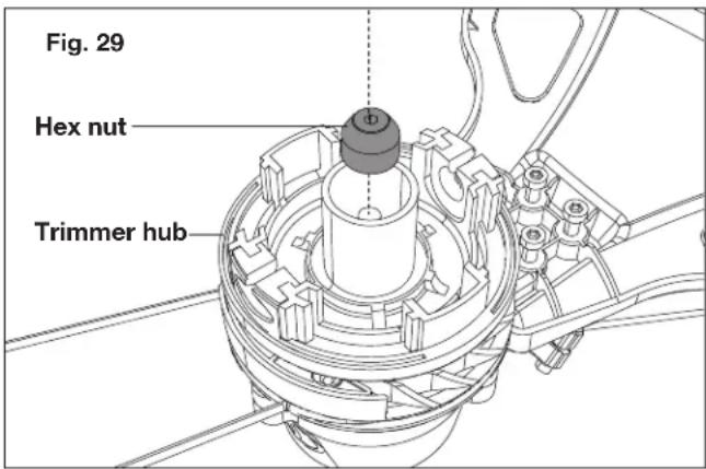 Sun Joe ION100V16STCT - Replace the Spool Assembly - 1