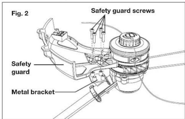 Sun Joe ION100V16STCT - Fitting the Safety Guard - 1