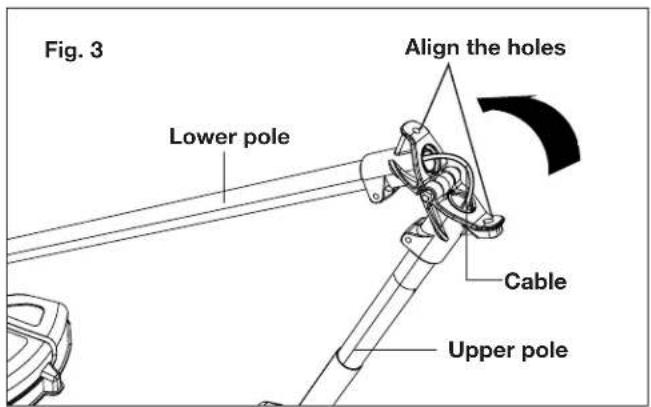 Sun Joe ION100V16STCT - Fitting the Auxiliary Handle - 1
