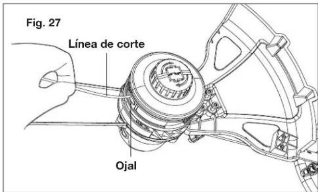 Sun Joe ION100V16STCT - Reemplazo de la linea de corte - 4