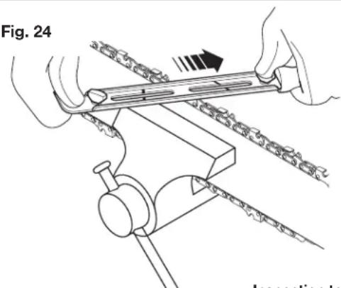 Sun Joe 24VPS10LTE - Chain Sharpening - 1