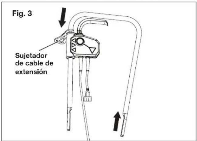 Sun Joe TJ602E - Conexión de los mangos - 3