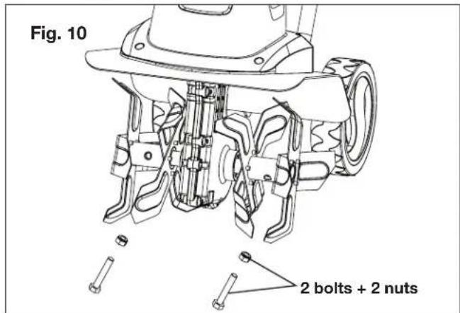 Sun Joe TJ602E - Changing the Blades - 1