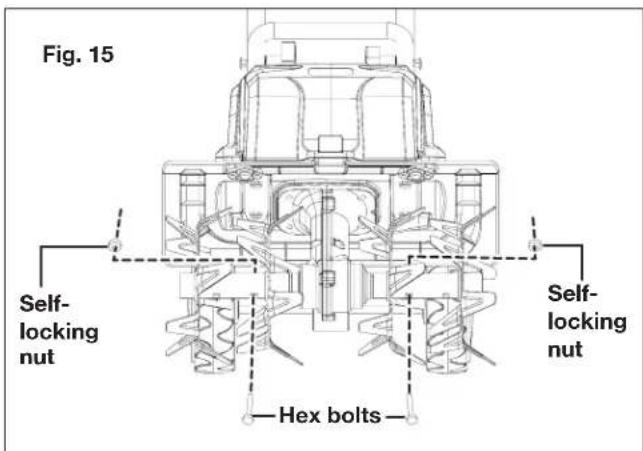 Sun Joe 24VX2TLR14CT - Changing the Blades - 1
