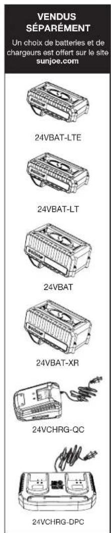 Sun Joe 24VX2TLR14CT - Apprenez à很好地 connaître votre rotoculteur-cultivateursans cordon - 2