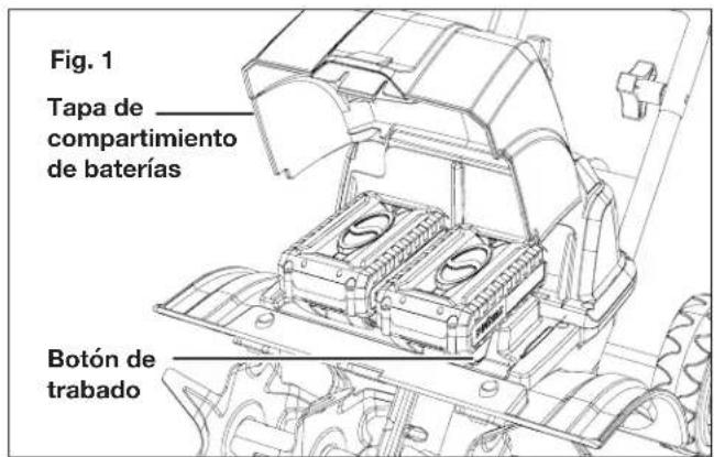 Sun Joe 24VX2TLR14CT - Carga de las baterias - 1