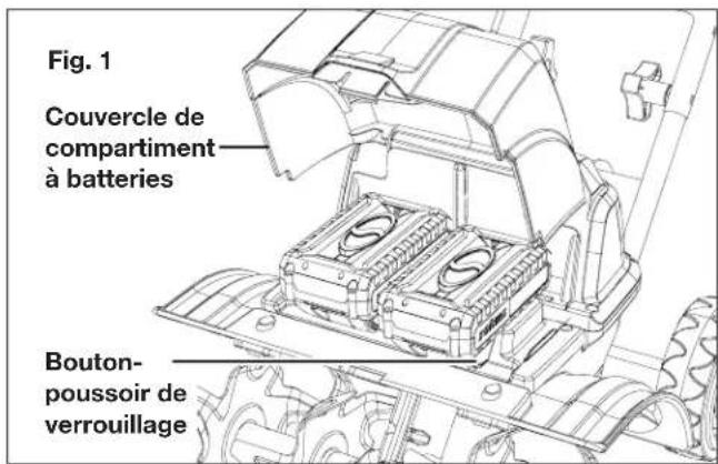 Sun Joe 24VX2TLR14CT - Comment charger les batteries - 1