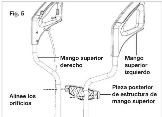 Sun Joe 24VX2TLR14CT - Ensamblado de los mangos superiores - 2