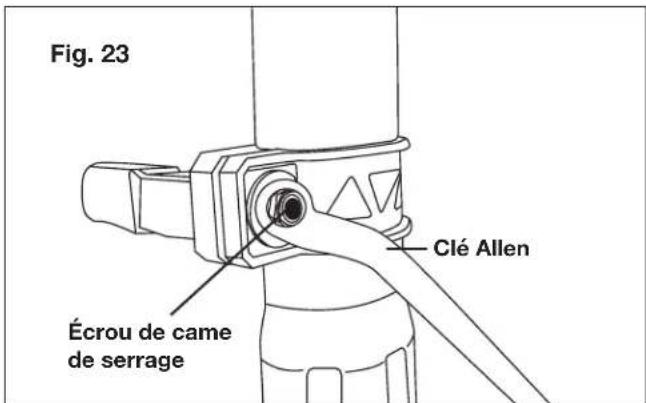 Sun Joe ION8PS2LT - Serrage du boulon - 1