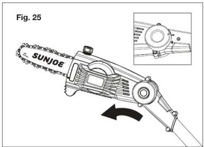 Sun Joe ION8PS2LT - Adjusting the Multi-Angle Head - 2
