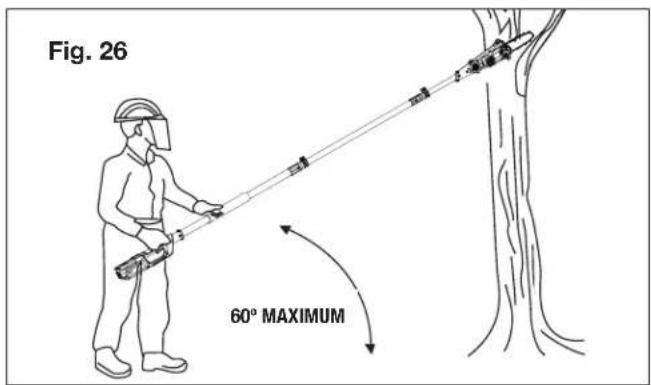 Sun Joe ION8PS2LT - Proper Cutting Stance - 1