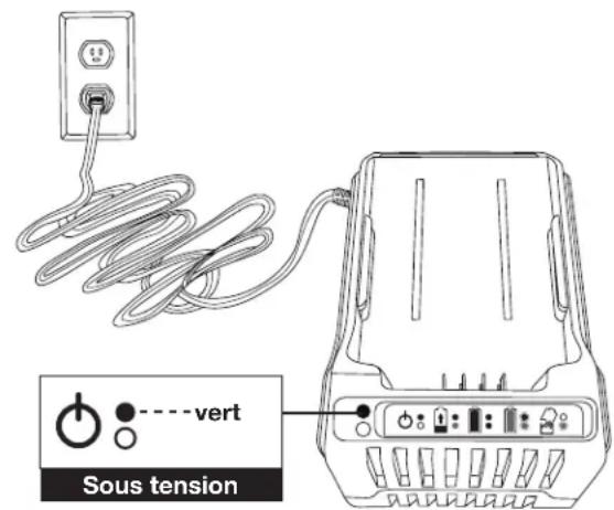 Sun Joe ION8PS2LT - Comment charger la batterie - 2