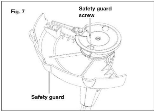 Sun Joe 24VGT10CT - Fitting the Safety Guard - 2