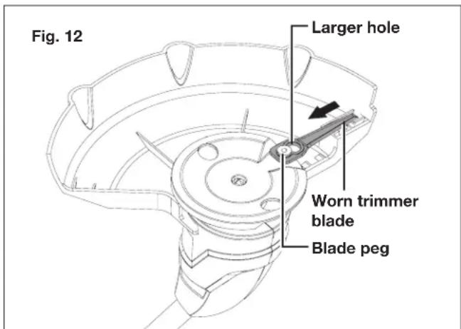 Sun Joe 24VGT10CT - Replacing the Trimmer Blade - 1